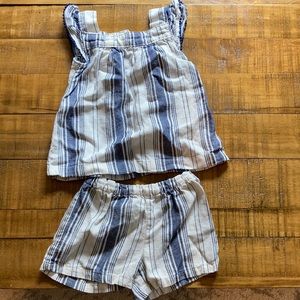 Toddler’s 2-piece shirt and shorts set
